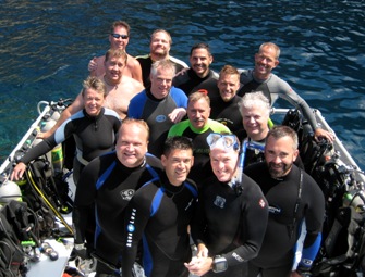 UnderseaX Divers on Saba